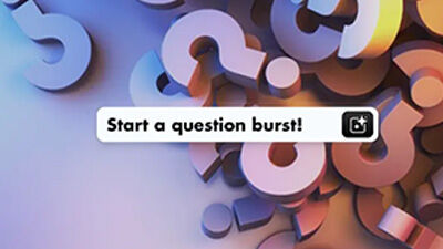 illustration of question marks