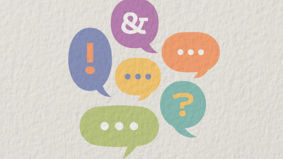 illustration of thought bubbles