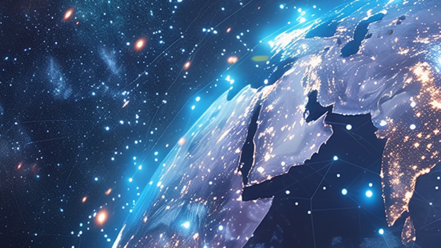 image of earth from space