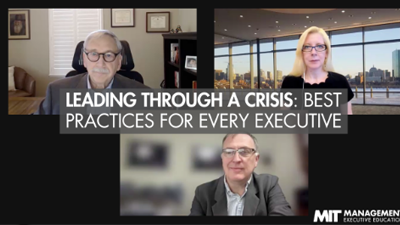 leading through a crisis: best practices for every executive - webinar