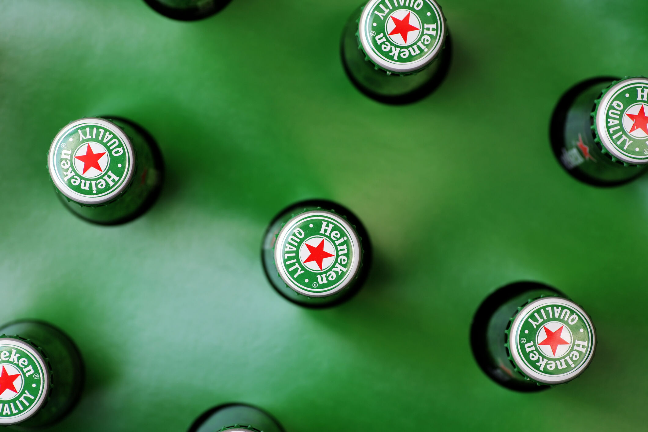Heineken bottles