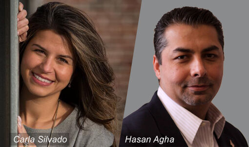 headshots of silvado and agha headshots of silvado and agha