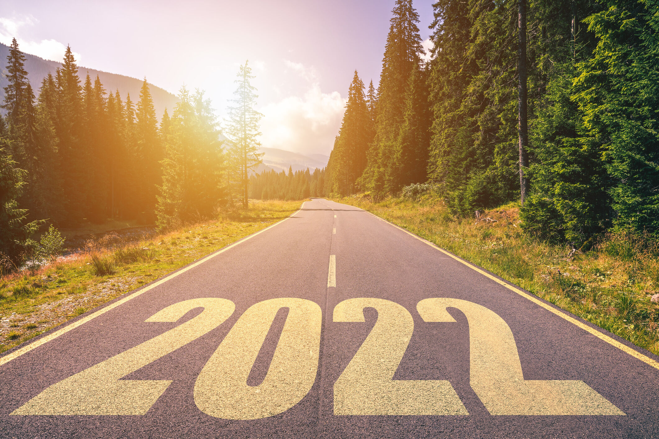 road with 2022 on it