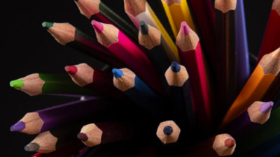 photo of colorful crayons