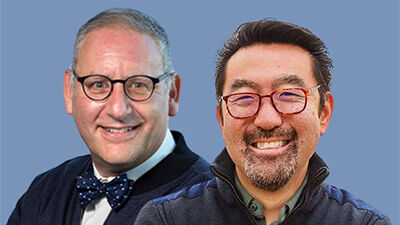 headshot of Steve Spear and Gene Kim