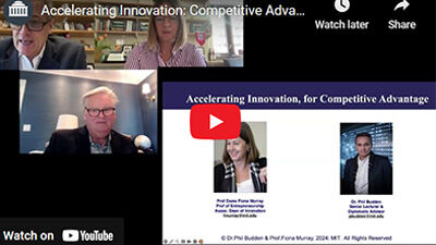 video still of webinar with phill budden and fiona murray