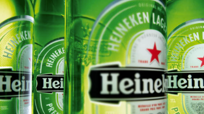 heineken beer bottles