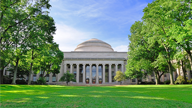 MIT Great Dome in the spring