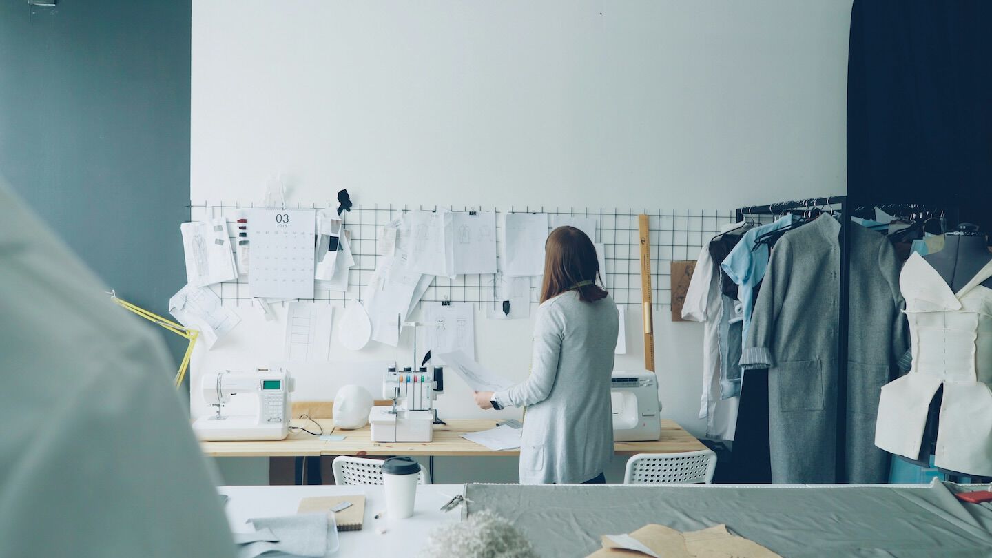 woman in an entrepreneur's office