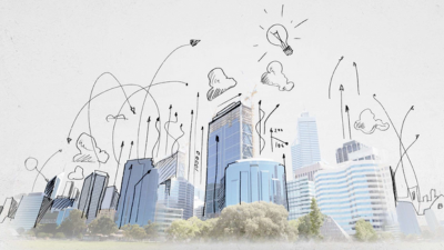 illustration of a city