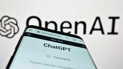 image of an iphone with chatgpt on the screen