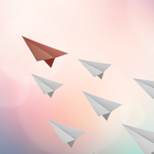 Flying paper airplanes