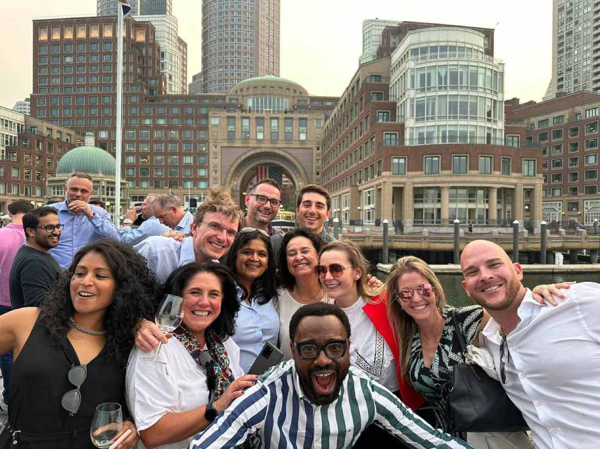 Joshua Gayman and colleagues from Global Executive Academy downtown Boston, MA
