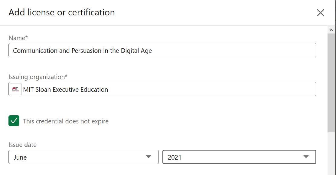 linkedin course