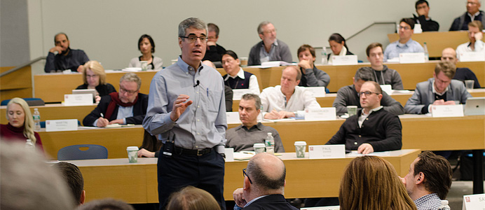 Bill Aulet teaching in classroom