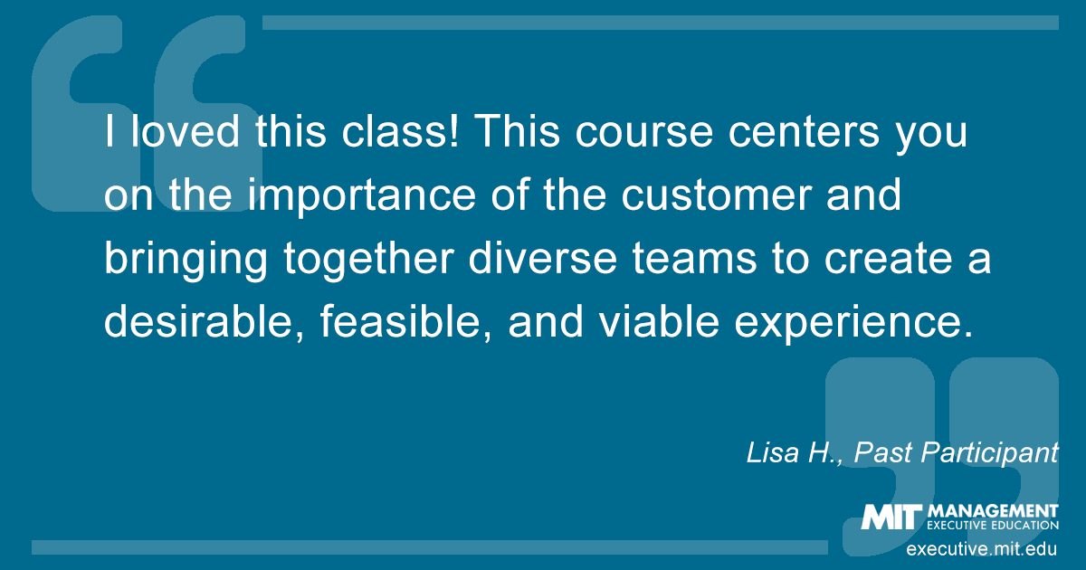 Testimonial from past course participant Lisa H.