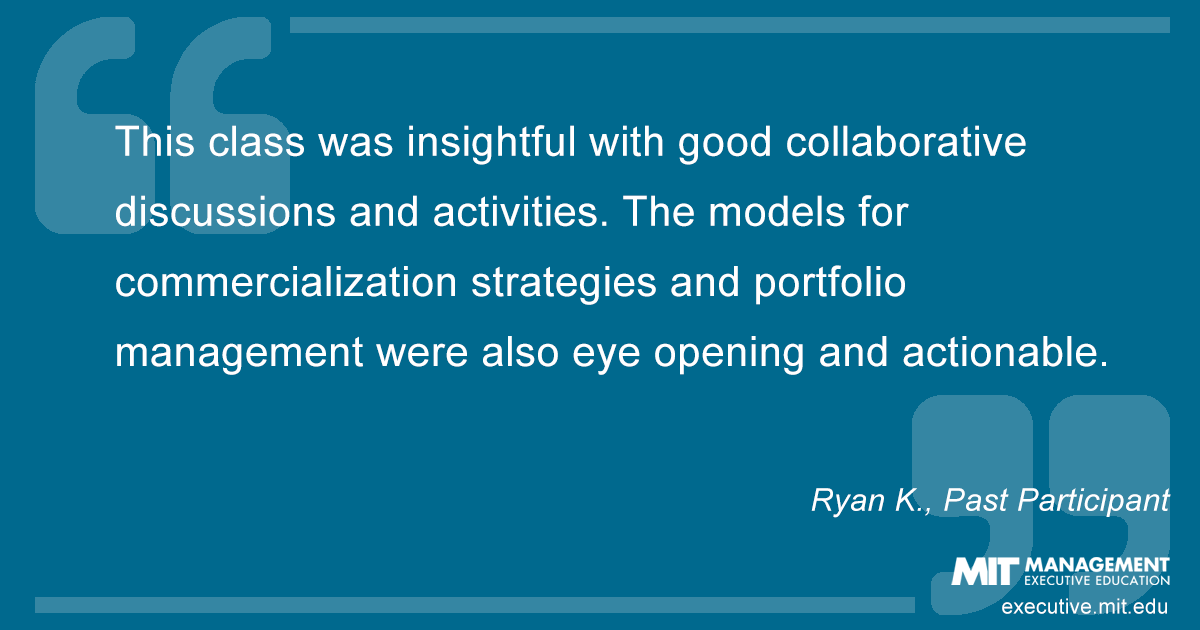 Testimonial from past course participant Ryan K.