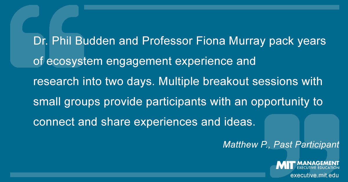 Course testimonial from past participant Matthew P.