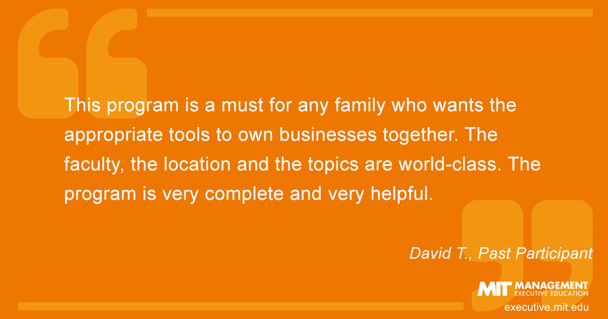 Testimonial from past course participant, David T.