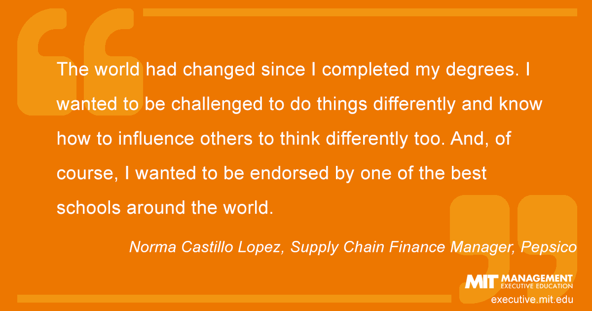 Norma Castillo Lopez, Supply Chain Finance Manager, Pepsico, Latin