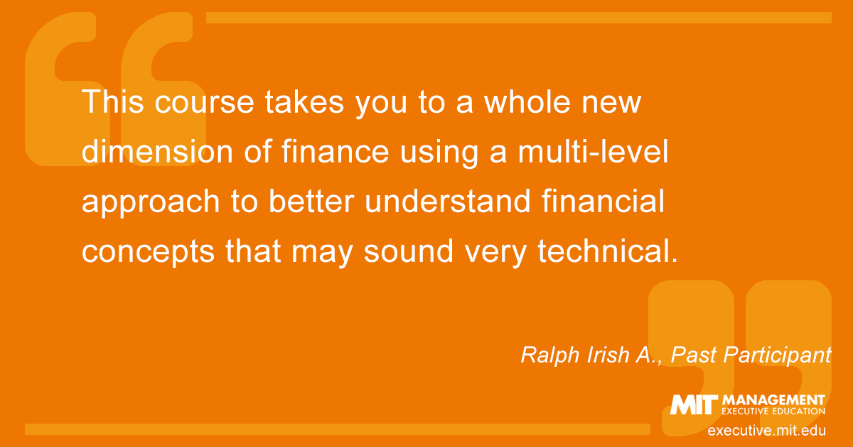 Testimonial from past course participant Ralph Irish A.