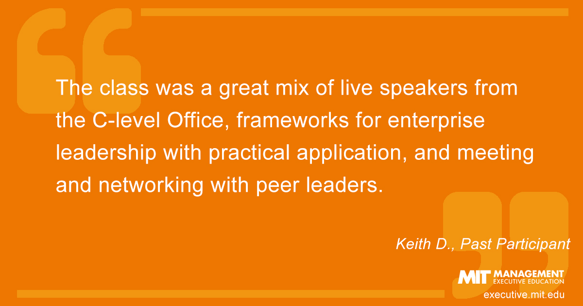 Testimonial from past course participant Keith D.